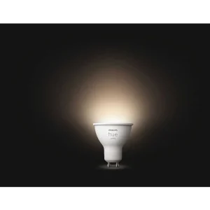 Luminaires Philips Ampoules Led>Led Gu10 5,2 Watt 2700 Kelvin 400 Lumen Philips Hue White