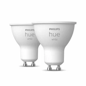 Luminaires Philips Ampoules Led>Led Gu10 5,2 Watt 2700 Kelvin 400 Lumen Philips Hue White