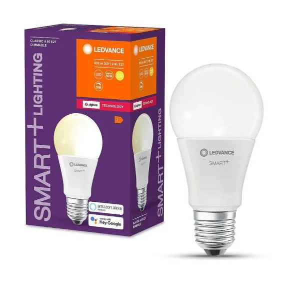 Luminaires Ledvance Ampoules Led>Ledvance Smart+ Led E27 9 Watt 2700 Kelvin 806 Lumen