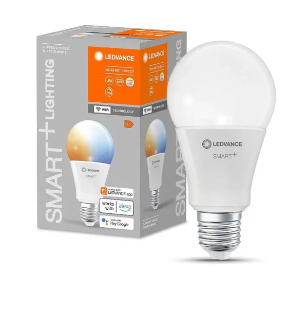 Luminaires Ledvance Ampoules Led>Ledvance Smart+ Wifi Led E27 14 Watt 2700-6500 Kelvin 1521 Lumen