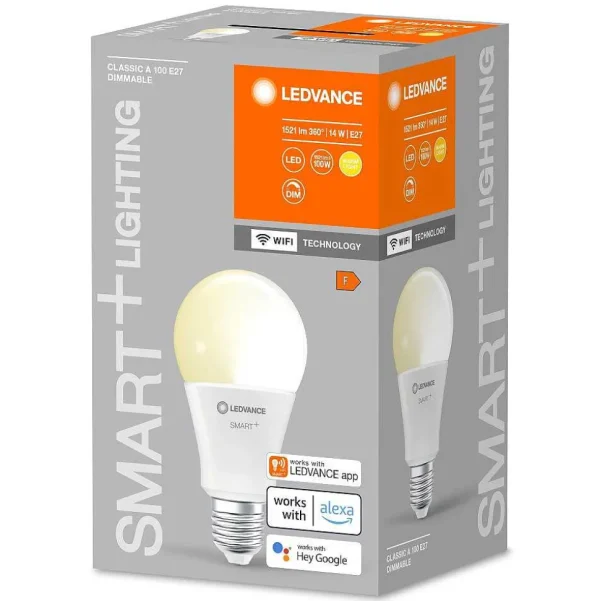 Luminaires Ledvance Ampoules Led>Ledvance Smart+ Wifi Led E27 14 Watt 2700 Kelvin 1521 Lumen