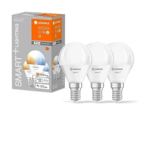 Luminaires Ledvance Ampoules Led>Ledvance Smart+ Wifi Lot De 3 Led E14 4,9 Watt 2700-6500 Kelvin 470 Lumen