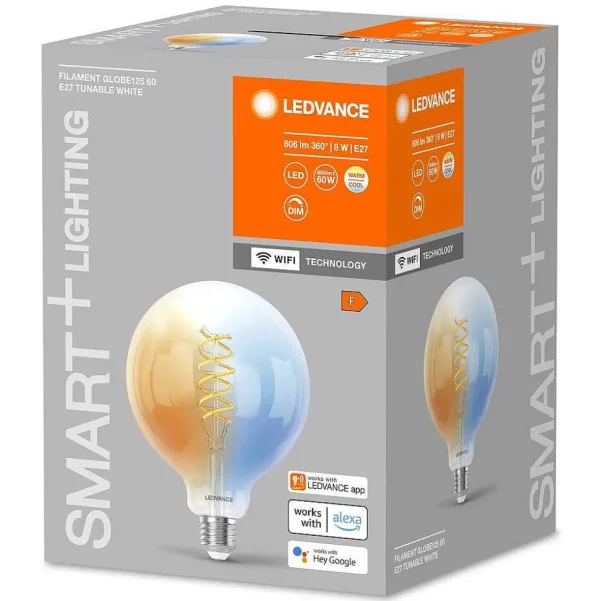 Luminaires Ledvance Ampoules Led>Ledvance Smart+Wifi Led E27 8 Watt 2700-6500 Kelvin 806 Lumen