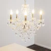 hofstein Lustres>Lustre A 5 Lampes Transparent, 5 Lumieres