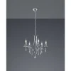 Luminaires Trio Lustres>Lustre Trio Leuchten Lucerna Chrome, 5 Lumieres