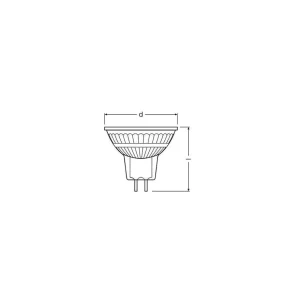 Luminaires Osram Ampoules Gu5.3>Osram 2 Setled Star Gu5.3 4,3 Watt 2700 Kelvin 396 Lumen