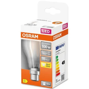 Luminaires Osram Autres Culots>Osram Classic A Led B22D 11 Watt 2700 Kelvin 1521 Lumen