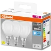 Luminaires Osram Ampoules Led>Osram Classic P Lot De 3 Led E14 5,5 Watt 4000 Kelvin 806 Lumen