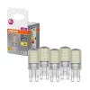 Luminaires Osram Ampoules G9>Osram Led Base Pin Lot De 5 Led G9 4,2 Watt 2700 Kelvin 470 Lumen