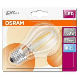 Luminaires Osram Ampoules Filament>Osram Led E27 6,5 Watt 4000 Kelvin 806 Lumen