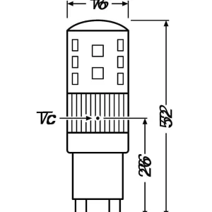 Luminaires Ledvance Lampes À Intensite Variable>Osram Led G9 3 Watt 2700 Kelvin 320 Lumen