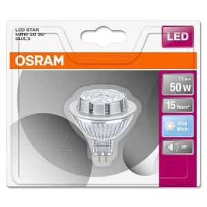 Luminaires Osram Ampoules Gu5.3>Osram Led Gu5.3 7,2 Watt 4000 Kelvin 620 Lumen