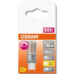 Luminaires Osram Ampoules Led>Osram Led Pin G9 4 Watt 2700 Kelvin 470 Lumen