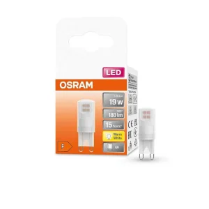 Luminaires Osram Ampoules G9>Osram Led Pin Led G9 1,9 Watt 2700 Kelvin 180 Lumen