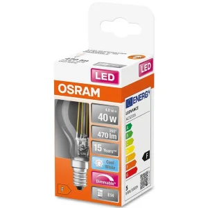 Luminaires Osram Lampes À Intensite Variable>Osram Led Retrofit E14 4,8 Watt 4000 Kelvin 470 Lumen