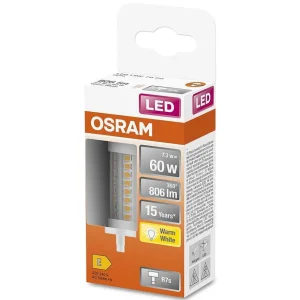 Luminaires Osram Ampoules R7S>Osram Led R7S 7 Watt 2700 Kelvin 806 Lumen