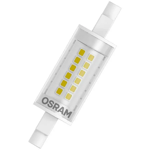 Luminaires Osram Ampoules R7S>Osram Led Slim Line R7S 7 Watt 2700 Kelvin 806 Lumen