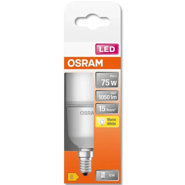 Luminaires Osram Ampoules E14>Osram Led Star E14 9 Watt 2700 Kelvin 1050 Lumen