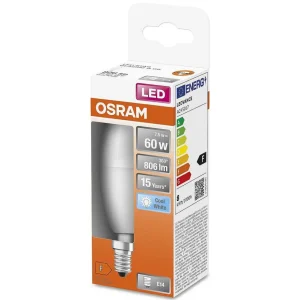 Luminaires Osram Ampoules E14>Osram Led Star E14 7,5 Watt 4000 Kelvin 806 Lumen