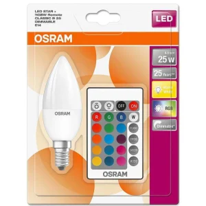 Luminaires Osram Ampoules Led>Osram Led Star E14 Rgbw 4,5 Watt