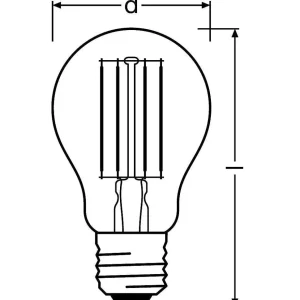 Luminaires Ledvance Ampoules E27>Osram Set De 3 Led E27 7,5 Watt 2700 Kelvin 1055 Lumen