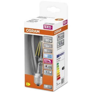 Luminaires Osram Lampes À Intensite Variable>Osram Superstar Led E27 5,8 Watt 4000 Kelvin 806 Lumen