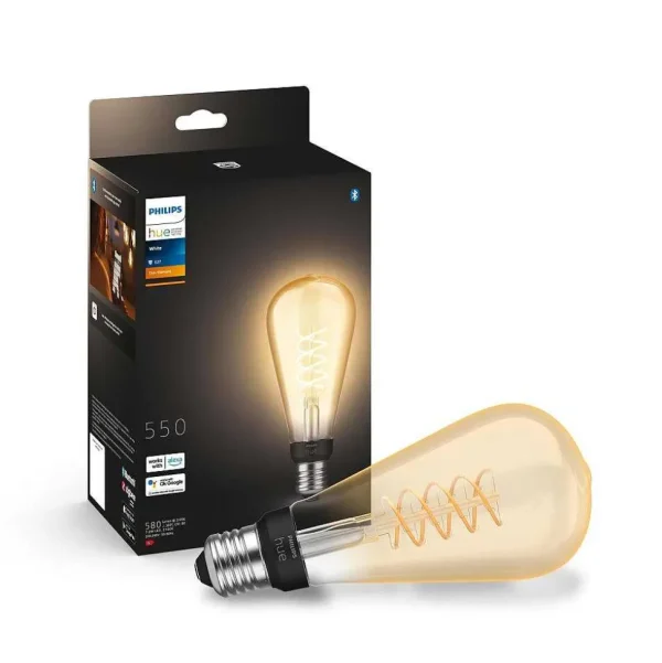 Luminaires Philips Ampoules Led>Philips Hue E27 Led 7 Watt 2100 Kelvin 550 Lumens