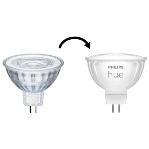 Luminaires Philips Ampoules Led>Philips Hue Led Gu5.3 6,3 Watt 2000-6500 Kelvin 400 Lumen