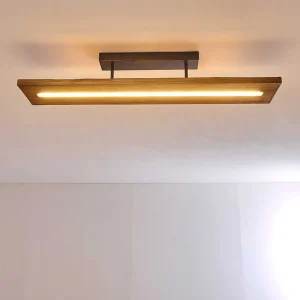 hofstein Plafonniers>Plafonnier Adak Led Gris, 1 Lumiere