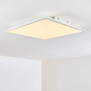 hofstein Plafonniers>Plafonnier Antria Led Blanc, 1 Lumiere, Telecommandes, Changeur De Couleurs