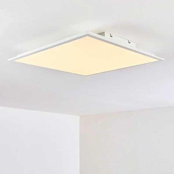 hofstein Plafonniers>Plafonnier Antria Led Blanc, 1 Lumiere, Telecommandes, Changeur De Couleurs