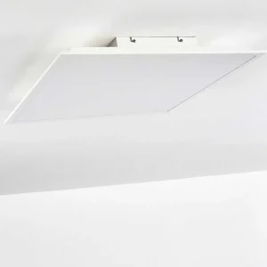 hofstein Plafonniers>Plafonnier Antria Led Blanc, 1 Lumiere, Telecommandes, Changeur De Couleurs