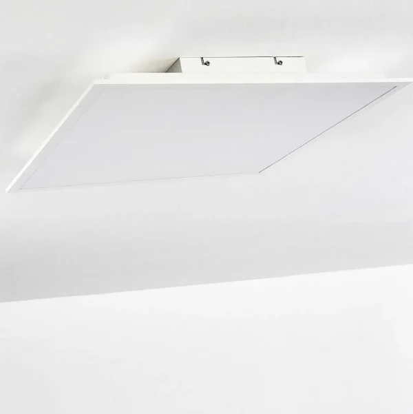 hofstein Plafonniers>Plafonnier Antria Led Blanc, 1 Lumiere, Telecommandes, Changeur De Couleurs