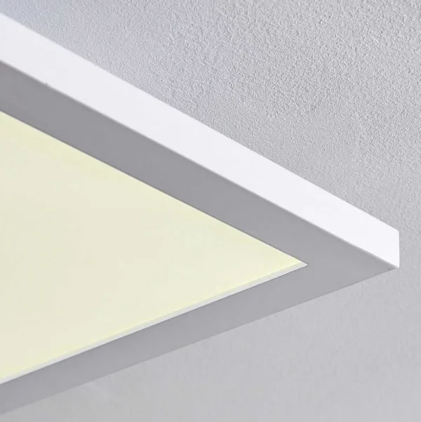 hofstein Luminaires Interieurs Connectes>Plafonnier Bankura Led Blanc, 1 Lumiere, Telecommandes, Changeur De Couleurs