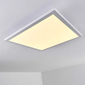 hofstein Luminaires Interieurs Connectes>Plafonnier Bankura Led Blanc, 1 Lumiere, Telecommandes, Changeur De Couleurs