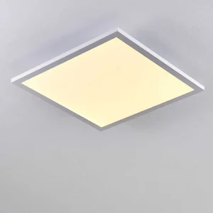 hofstein Luminaires Interieurs Connectes>Plafonnier Bankura Led Blanc, 1 Lumiere, Telecommandes, Changeur De Couleurs