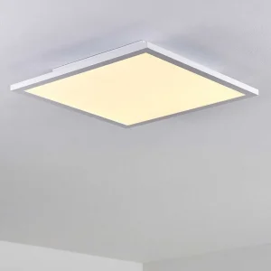 hofstein Luminaires Interieurs Connectes>Plafonnier Bankura Led Blanc, 1 Lumiere, Telecommandes, Changeur De Couleurs