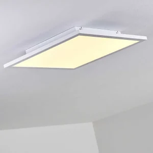 hofstein Luminaires Interieurs Connectes>Plafonnier Bankura Led Blanc, 1 Lumiere, Telecommandes, Changeur De Couleurs