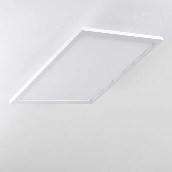 hofstein Luminaires Interieurs Connectes>Plafonnier Bankura Led Blanc, 1 Lumiere, Telecommandes, Changeur De Couleurs