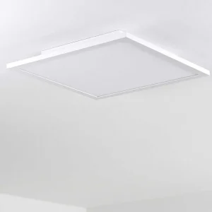 hofstein Luminaires Interieurs Connectes>Plafonnier Bankura Led Blanc, 1 Lumiere, Telecommandes, Changeur De Couleurs