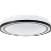 Luminaires Brilliant Tuya>Plafonnier Brilliant Cloe Led Blanc, 1 Lumiere, Telecommandes