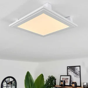 hofstein Luminaires Interieurs Connectes>Plafonnier Crum Led Blanc, 1 Lumiere, Telecommandes