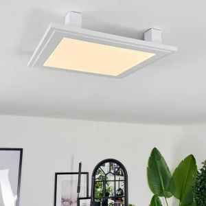 hofstein Luminaires Interieurs Connectes>Plafonnier Crum Led Blanc, 1 Lumiere, Telecommandes