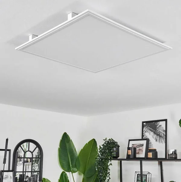 hofstein Luminaires Interieurs Connectes>Plafonnier Crum Led Blanc, 1 Lumiere, Telecommandes