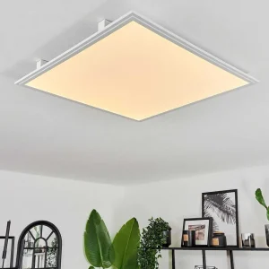 hofstein Luminaires Interieurs Connectes>Plafonnier Crum Led Blanc, 1 Lumiere, Telecommandes