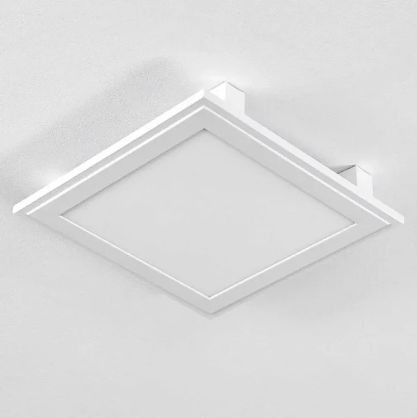 hofstein Luminaires Interieurs Connectes>Plafonnier Crum Led Blanc, 1 Lumiere, Telecommandes