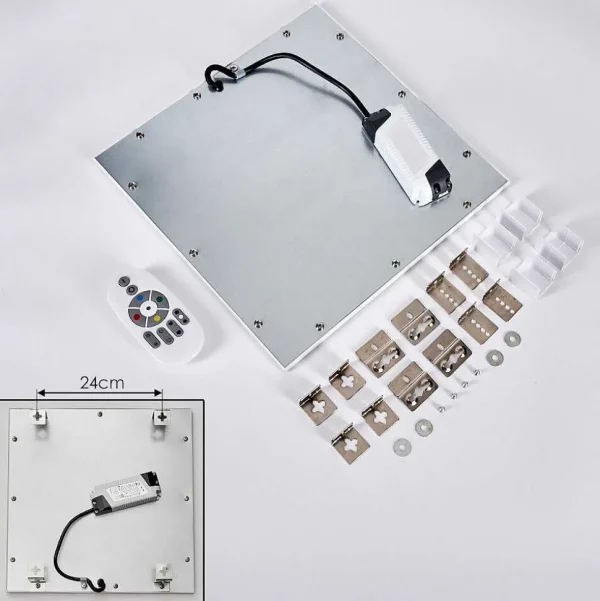 hofstein Luminaires Interieurs Connectes>Plafonnier Crum Led Blanc, 1 Lumiere, Telecommandes