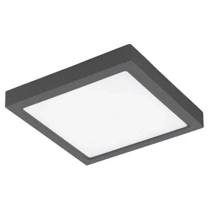 Luminaires Eglo Plafonniers Extérieurs>Plafonnier Eglo Connect Argolis-C Led Anthracite, 1 Lumiere