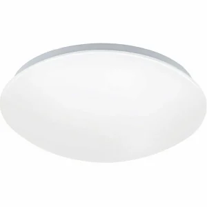 Luminaires Eglo Luminaires Interieurs Connectes>Plafonnier Eglo Giron-C Led Blanc, 1 Lumiere, Changeur De Couleurs