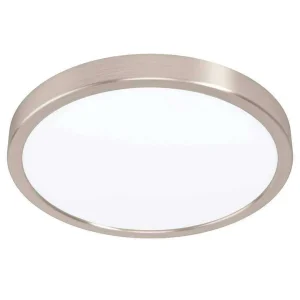 Luminaires Eglo Zigbee>Plafonnier Eglo-Leuchten Fueva-Z Led Nickel Mat, 1 Lumiere